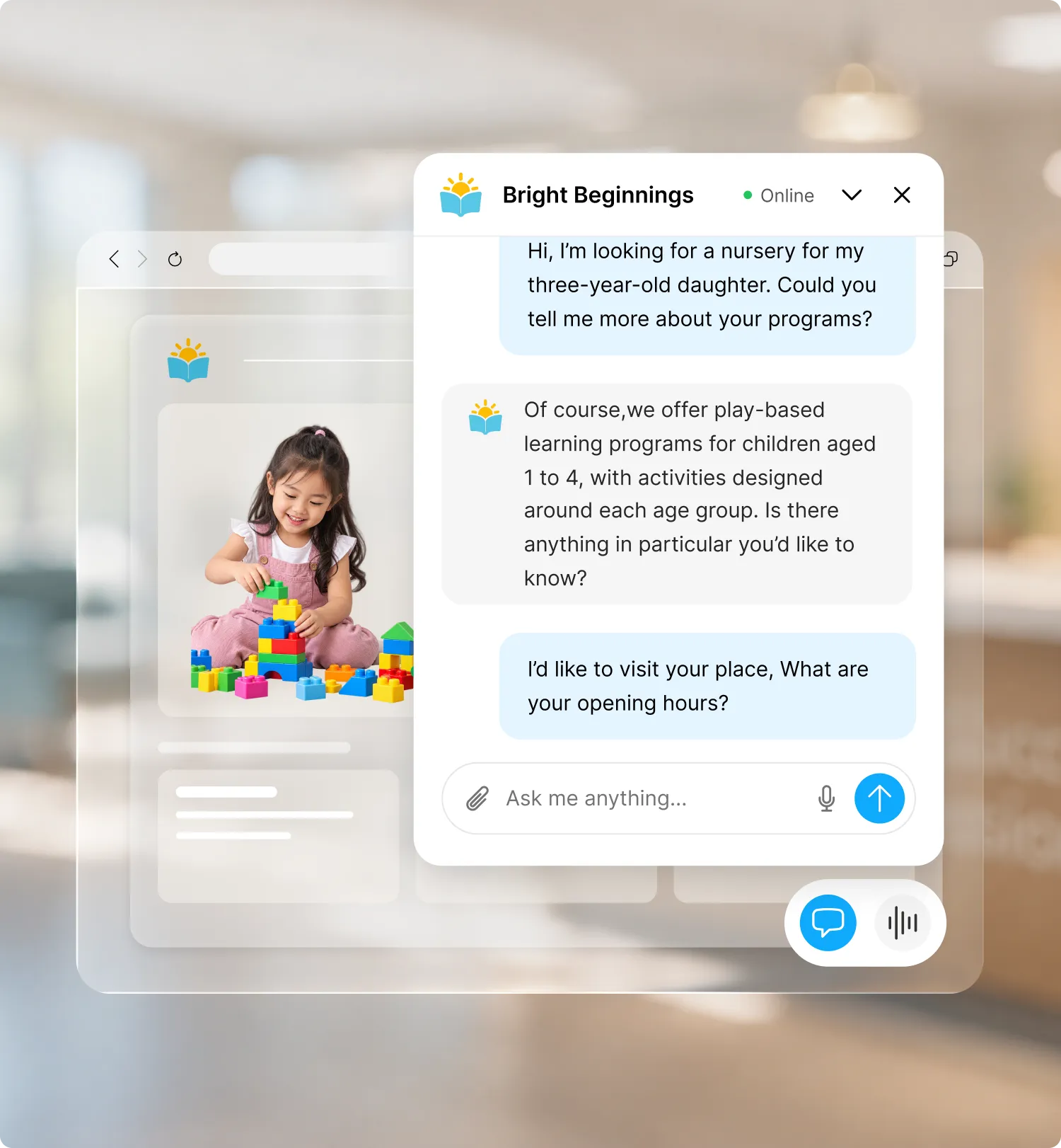 The Fellix inbox handling admissions enquiries across WhatsApp, Instagram and web chat